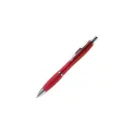 Variante Rouge - Stylo bille personnalisable en ABS coloré avec logo - Hawaï opaque