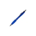 Variante Bleu transparent - Stylo bille personnalisable en ABS transparent avec logo - Hawaï