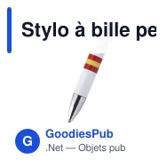 Stylo à bille personnalisable Horten avec logo - Miniature 5
