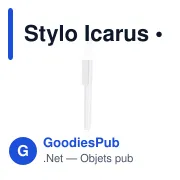 Stylo Icarus - Miniature 2