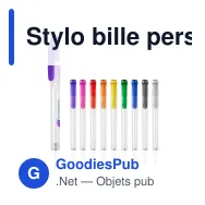 Stylo bille personnalisable en PLA givré avec logo - Stilolinea Ingeo Pen Clear - Miniature 1