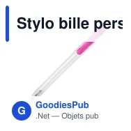 Stylo bille personnalisable en PLA givré avec logo - Stilolinea Ingeo Pen Clear - Miniature 7