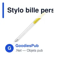 Stylo bille personnalisable en PLA givré avec logo - Stilolinea Ingeo Pen Clear - Miniature 8