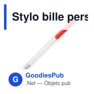Stylo bille personnalisable en PLA givré avec logo - Stilolinea Ingeo Pen Clear - Miniature 9