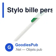 Stylo bille personnalisable en PLA opaque avec logo - Stilolinea Ingeo Pen - Miniature 3