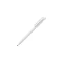 Variante Blanc - Stylo bille personnalisable en PLA opaque avec logo - Stilolinea Ingeo Pen