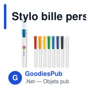 Stylo bille personnalisable IProtect aux ions de zinc avec logo - Stilolinea - Miniature 1