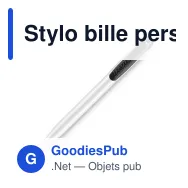Stylo bille personnalisable IProtect aux ions de zinc avec logo - Stilolinea - Miniature 2
