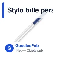Stylo bille personnalisable IProtect aux ions de zinc avec logo - Stilolinea - Miniature 4