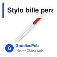 Stylo bille personnalisable IProtect aux ions de zinc avec logo - Stilolinea - Miniature 7
