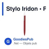 Stylo Iridon - Miniature 1