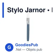 Stylo Jarnor - Miniature 1