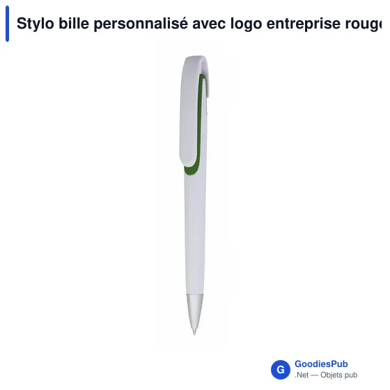 Stylo bille personnalisable Klinch avec logo - Design audacieux - Image 7