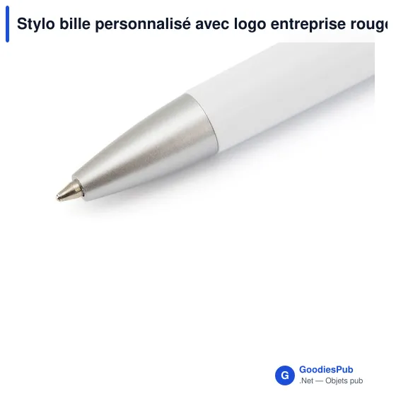 Stylo bille personnalisable Klinch avec logo - Design audacieux - Image 9