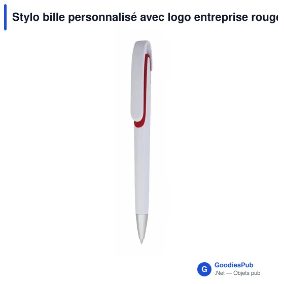 Stylo bille personnalisable Klinch avec logo - Design audacieux - Image 10