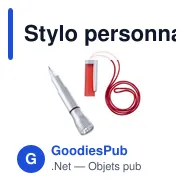 Stylo personnalisé avec logo - Lampe de poche intégrée - Miniature 11
