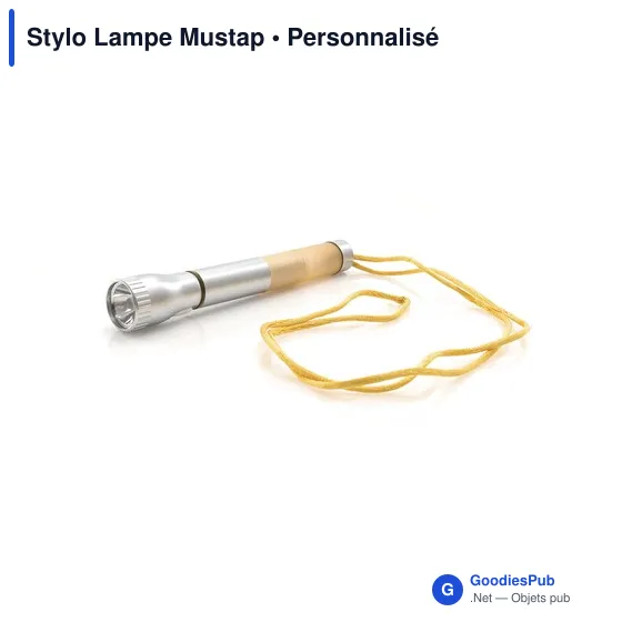 Stylo personnalisé avec logo - Lampe de poche intégrée - Image 10