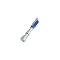 Variante gris - Stylo personnalisé avec logo - Lampe de poche intégrée