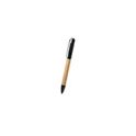 Variante noir - Stylo avec lampe LED personnalisable Telnay - logo possible