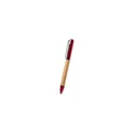 Variante rouge - Stylo avec lampe LED personnalisable Telnay - logo possible