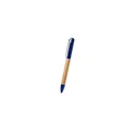 Variante bleu - Stylo avec lampe LED personnalisable Telnay - logo possible