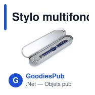 Stylo multifonction personnalisable avec logo - Stylo Laser Snarry - Miniature 11