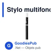 Stylo multifonction personnalisable avec logo - Stylo Laser Snarry - Miniature 12