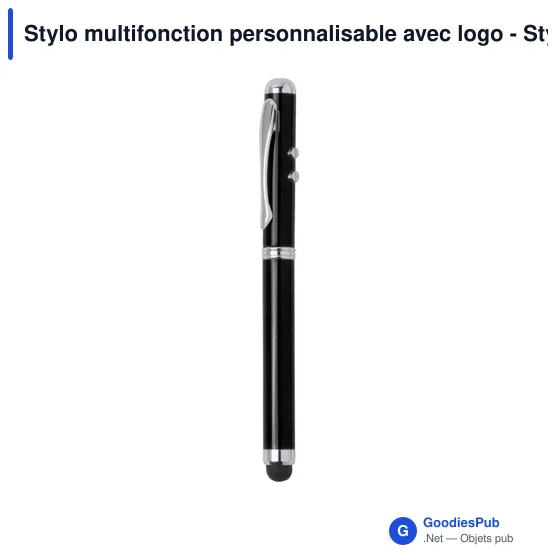 Stylo multifonction personnalisable avec logo - Stylo Laser Snarry - Image 12