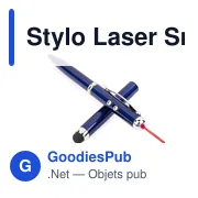 Stylo multifonction personnalisable avec logo - Stylo Laser Snarry - Miniature 4