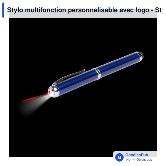 Stylo multifonction personnalisable avec logo - Stylo Laser Snarry - Image 5
