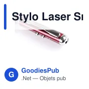 Stylo multifonction personnalisable avec logo - Stylo Laser Snarry - Miniature 8