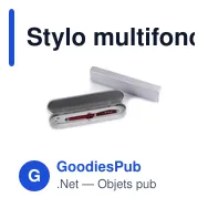 Stylo multifonction personnalisable avec logo - Stylo Laser Snarry - Miniature 10