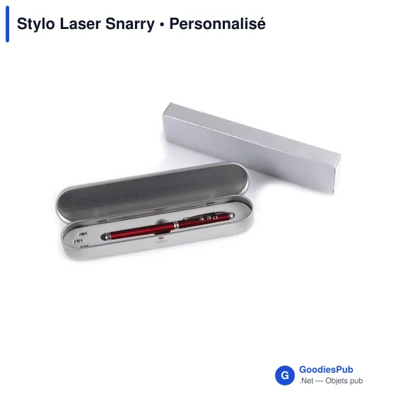 Stylo multifonction personnalisable avec logo - Stylo Laser Snarry - Image 10