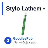Stylo Lathem - Miniature 12