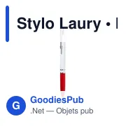 Stylo Laury - Miniature 1