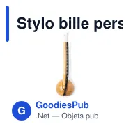 Stylo bille personnalisable avec logo - Modèle Nature - Miniature 4