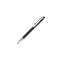Variante Noir - Stylo bille personnalisable en aluminium finition métal avec logo - Modena