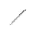 Variante Chrome - Stylo bille personnalisable en aluminium finition métal avec logo - Modena