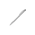 Variante Argent - Stylo bille personnalisable en aluminium finition métal avec logo - Modena