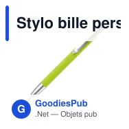 Stylo bille personnalisable en aluminium toucher doux avec logo - Modena - Miniature 3