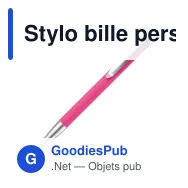 Stylo bille personnalisable en aluminium toucher doux avec logo - Modena - Miniature 5