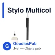 Stylo Multicolore Portemines: Tidio - Miniature 1
