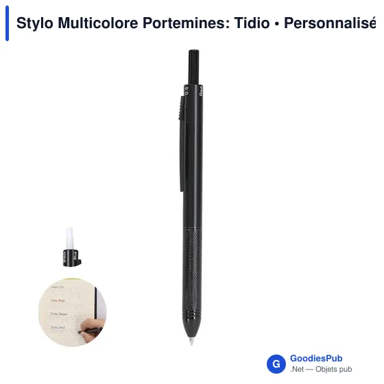 Stylo Multicolore Portemines: Tidio - Image 1