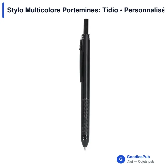 Stylo Multicolore Portemines: Tidio - Image 2