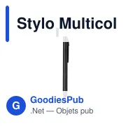 Stylo Multicolore Portemines: Tidio - Miniature 6