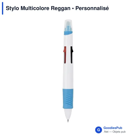 Stylo Multicolore Reggan - Image 1