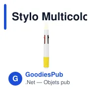 Stylo Multicolore Reggan - Miniature 4