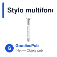 Stylo multifonction personnalisable avec logo - Lexi - Miniature 3