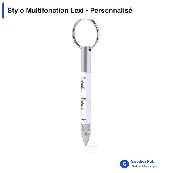 Stylo multifonction personnalisable avec logo - Lexi - Image 3