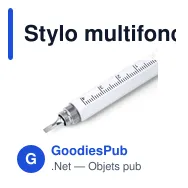 Stylo multifonction personnalisable avec logo - Lexi - Miniature 5
